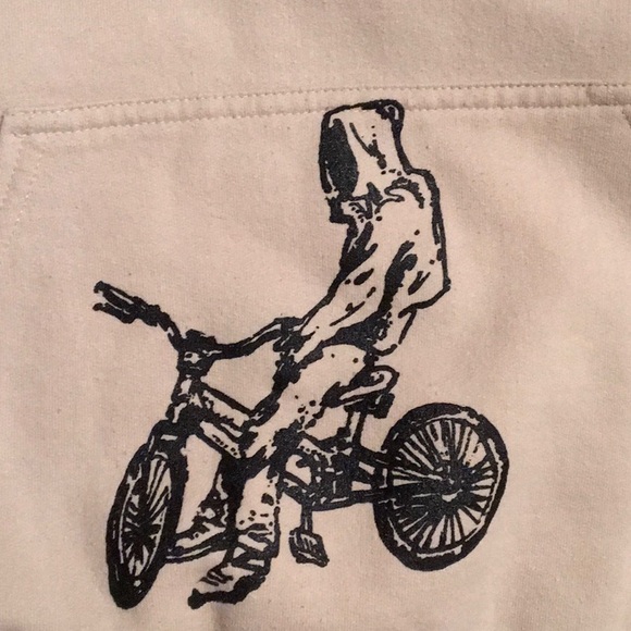 Askannyc Oversized Ride Slow Poly Cotton Hoodie sz L - Picture 6 of 14